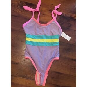 Beach Lingo Venice Beach Color-Block One-Piece Girl's Size 8 NWT